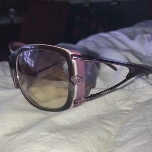 Purple Versace Sunglasses